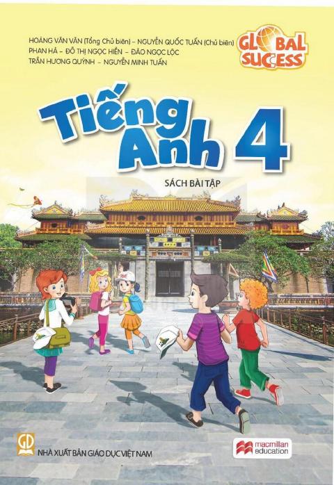 Sách bài tập Tiếng Anh 4 - Global Success - Kết nối tri thức 2026-2027